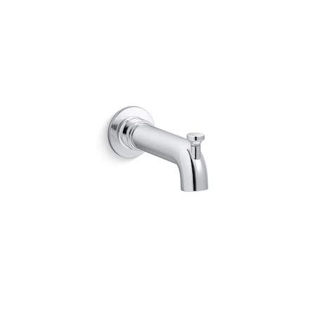 Kohler Wall-Mount Bath Spout With Diverter in Polished Chrome 35923-CP